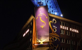 "Aladdin" Stage Theater Neue Flora, Hamburg 2016-07-21. Bild: EA Musik HB.