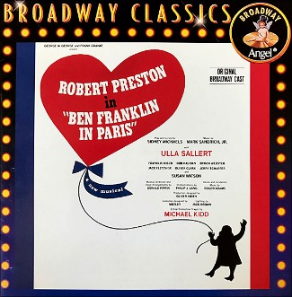 "Ben Franklin In Paris", CD Original Cast.