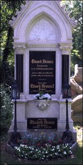 Eduard Strauss (1835-1916). Gravplats, Zentralfriedhof, Wein. Bild: EA Musik HB.