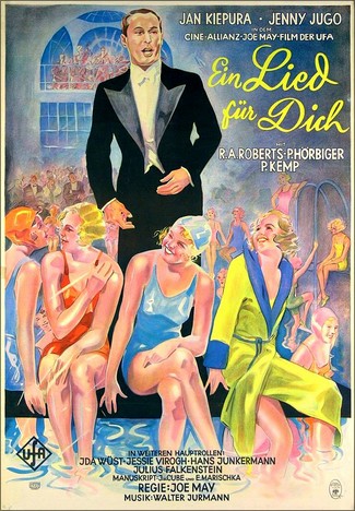 78 SAM 0174. "Ein Lied für Dich". Film 1933 med Jan Kiepura och Jenny Jugo.