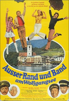 Ernst Schütz in Ausser Rand und Band am Wolfgangsee. Film 1972.