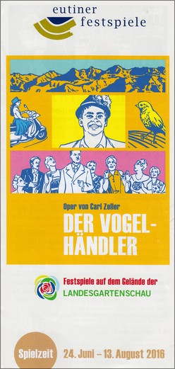 "Der Vogelhändler" Sommerfestspiele 2016 Eutin