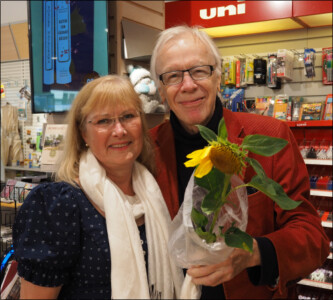 Erland Hagegård och Eva Magnusson 16 september 2023. Bild: Edition Allegro Musik HB.