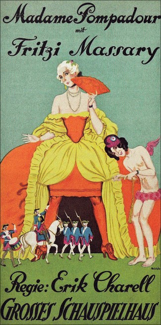 Leo Fall, "Madame Pompadour", Lehár Festival Bad Ischl 2023. Affisch 1927.