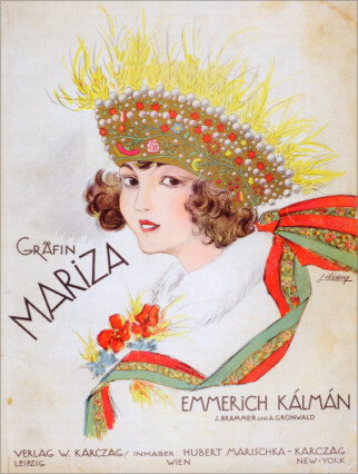 "Gräfin Mariza". Emmerich Kálmán (1882-1953).