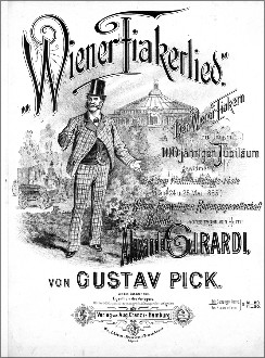 Gustav Pick (1832-1921). "Wiener Fiakerlied".