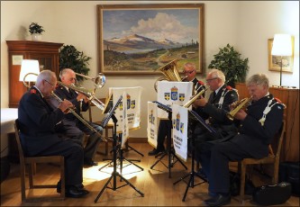 Karlbergs Musikkår, Sextett. Försvarsutbildarna Stockholm-Södermanland 110 år.