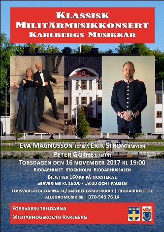 KMK Klassisk Militärmusikkonsert 171116.