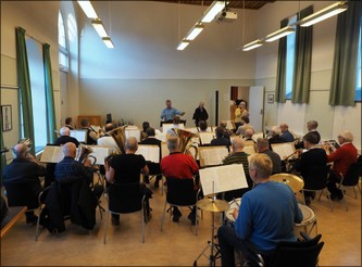 Karlbergs Musikkår, Militärhögskolan Karlberg. Bild: EA Musik HB.