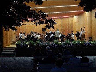 Kurorchester Bad Ischl under ledning av Walter Erla. Bild: Edition Allegro Musik HB.