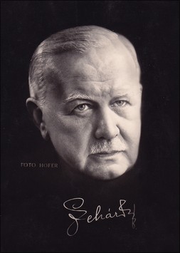 Franz Lehár (1870-1948). Bild: Vykort Foto Hofer.