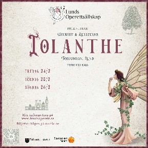 "Iolanthe" av Gilbert & Sullivan med Lunds Operettsällskap i februari 2023.