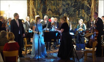 Västerås Slott, Arosorkestern, Magnusson, Norrman, Grönberg. Bild: Edition Allegro Musik HB.