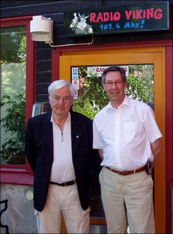Mats Olsson och Bo Magnusson i juni 2007.