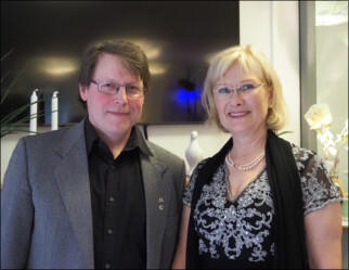 Mattias Jansson och Eva Magnusson. Bild: Edition Allegro Musik HB.