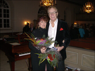 Monique Brunnel och Erland Hagegård.