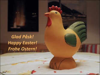 Glad Påsk 2016 - Happy Easter 2016! - Frohe Ostern 2016!