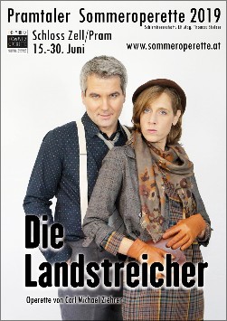 Carl Michael Ziehrer "Die Landstreicher". Sommeroperette Zell an der Pram. Bild: Pramtaler Sommeroperette.