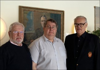 Från höger: Lars C. Stolt, Ingemar Badman och Kjell Sandberg. Bild: EA Musik HB.