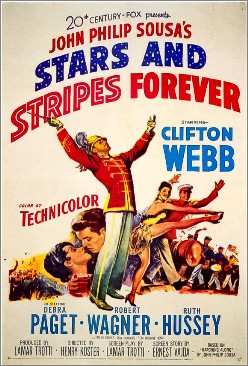 "Stars And Stripes Forever". Film från 1952. 78 SAM 0146.
