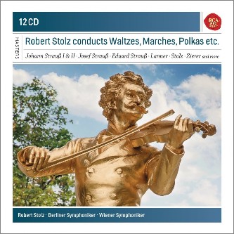 Stolz, Robert (1880-1975). Waltzes, Marches, Polkas etc. RCA Red Seal 12 CD.