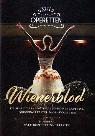 Johann Strauss d y, "Wienerblod", Vätteroperetten Jönköping, 2023.