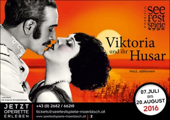 "Viktoria und ihr Husar". Seefestspiele, Mörbisch 2016.