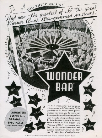 "Wonder Bar". Film från 1934.